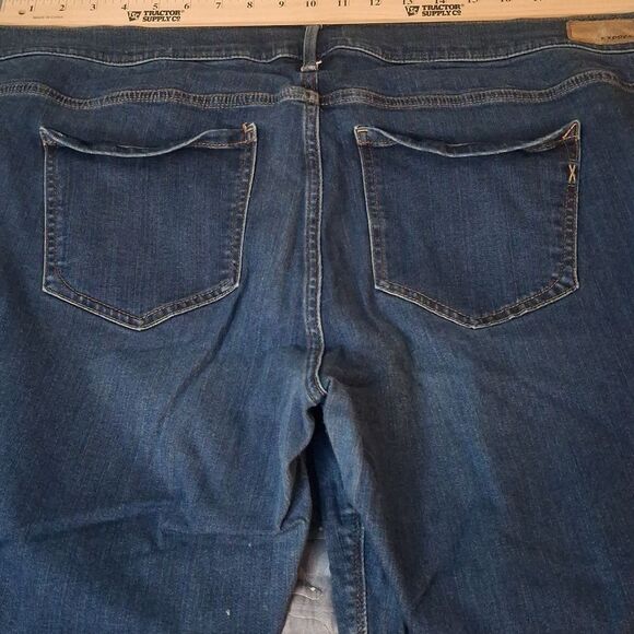 Express Cropped Mid Rise Legging Jeans size 18 - Picture 6 of 8